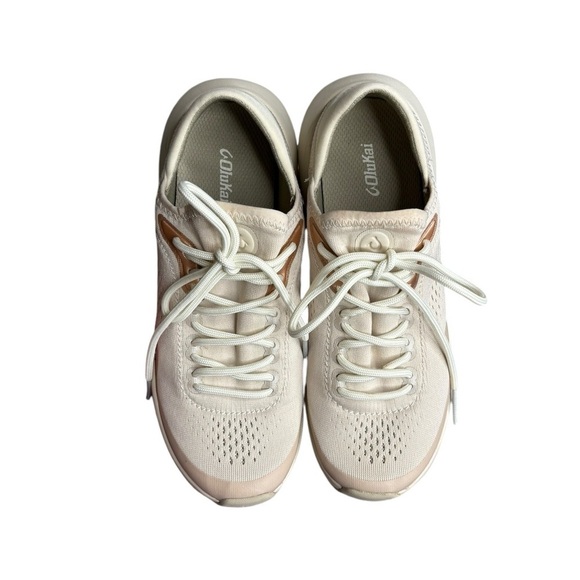 Olukai Kaholo Sneakers in Tan Size 6.5 - Picture 7 of 9